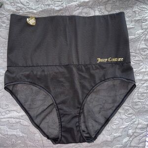 🟣4/$20 NWT Juicy Couture Black High-Waisted Briefs 3X Shapewear